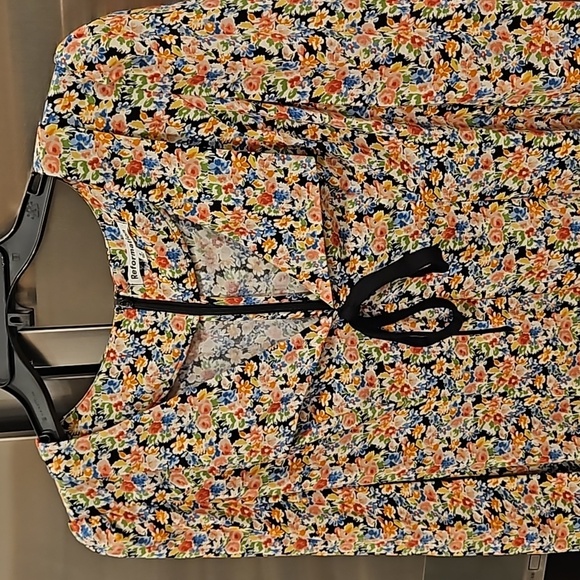 💕REFORMATION💕 Mavis Dress ~ Trix Multi-Color Floral Print 8 NWOT - Picture 14 of 16